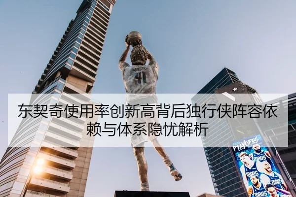 东契奇使用率创新高背后独行侠阵容依赖与体系隐忧解析